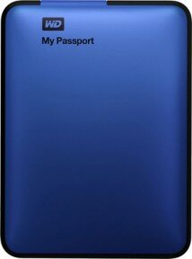 WD My Passport External Hard Disk 1TB Blue Color