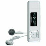 Transcend MP330 8GB MP3 White Color