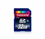 Transcend SDHC 32GB Class 10 Memory Card