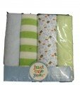 4pcs Baby Blanket Gift Set