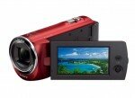 Sony Camcorder Red CX220E