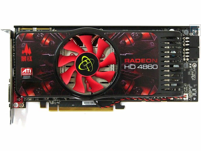 XFX ATi Radeon HD 4860 700M 512MB DDR5 HDMI DVI TV Graphics Card