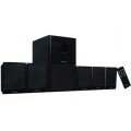 Philips DSP 3500R 5.1 Channel Speakers with FM with Philips DVD Player DVP3608