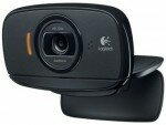 Logitech B525 HD WEBCAM 720p video with a 360 degree swivel and fold-and go design