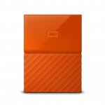 WD My Passport External Hard Disk 4TB Orange Color