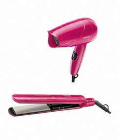 Philips HP8643 Miss Freshers Pack Hair Straightener Plus Hair Dryer