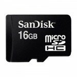 Sandisk microSDHC Memory Card 16GB Mobile