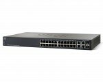 Linksys SF300-24 24-Port 10/100 Managed Switch with Gigabit Uplinks (SRW224G4-K9-NA)